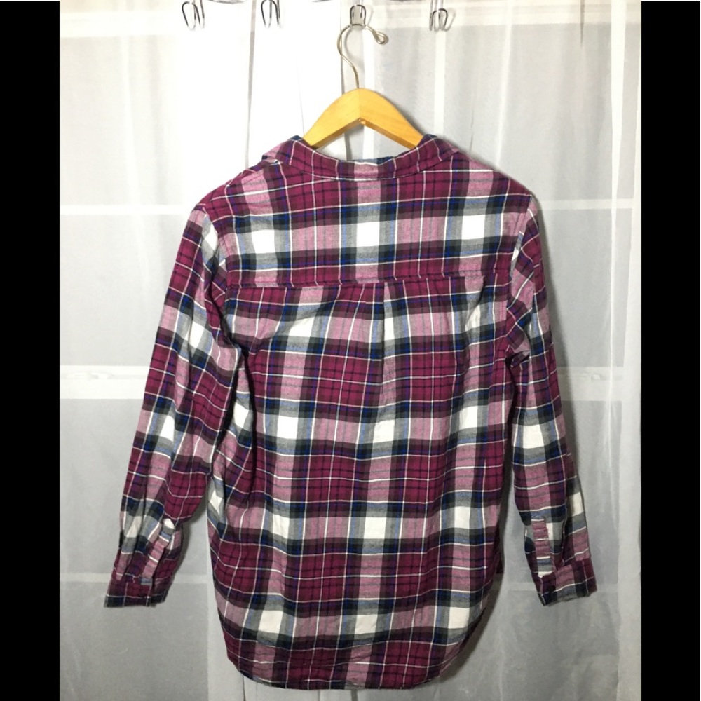Beach lunch lounge Flannel Shirt Size Medium - Picture 2 of 7